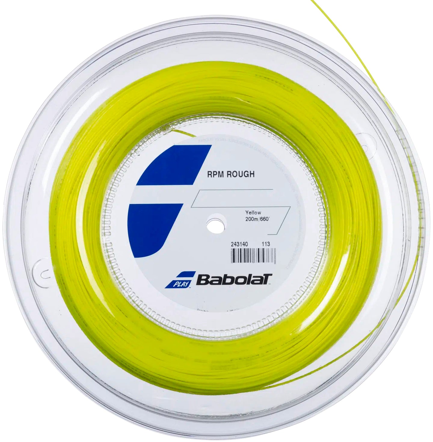 243140-16 Babolat RPM Rough 16g Tennis String (Reel)