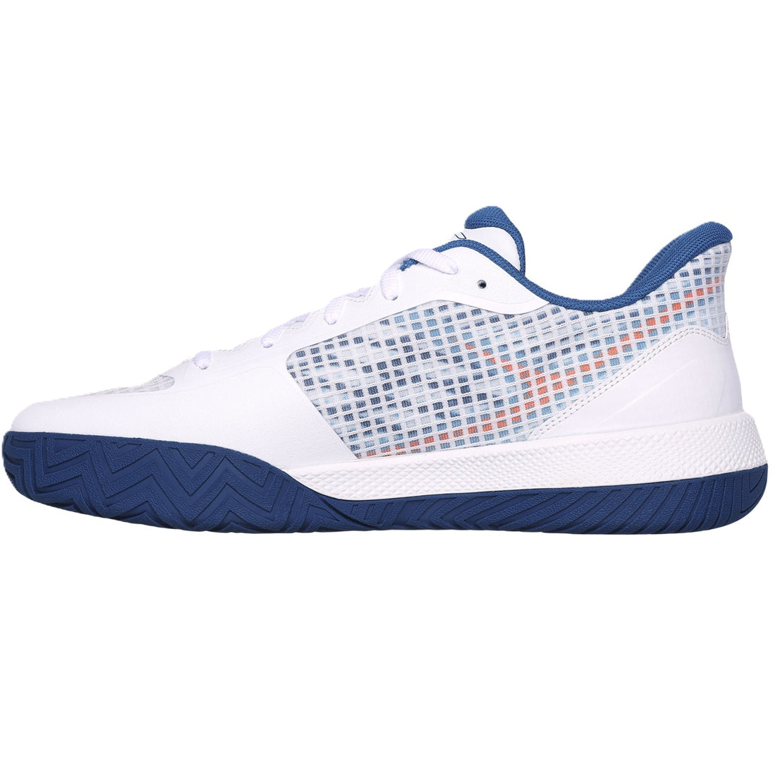 246069-WTQ Skechers Men’s Viper Court Pro Pickleball Shoes (White/Turquoise)