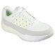 246105-WNT Skechers Men's Viper Court Luxe Pickleball Shoes (White/Natural)