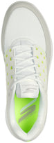 246105-WNT Skechers Men's Viper Court Luxe Pickleball Shoes (White/Natural)