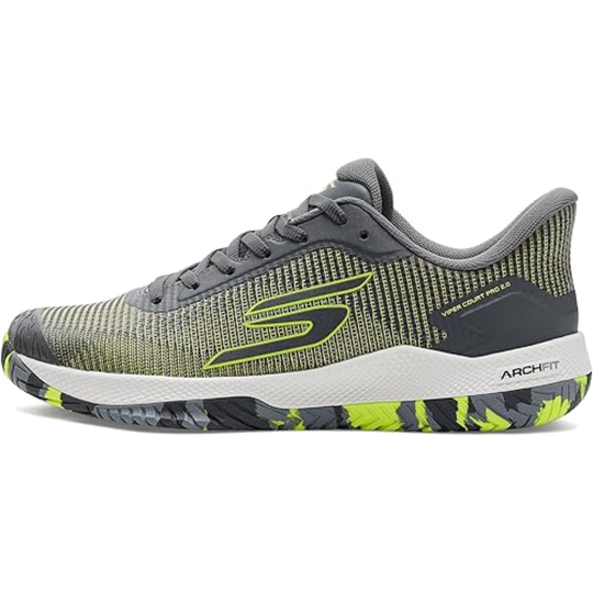 246109-GYYL_Skechers_Mens_Viper_Court_Pro_2.0_Pickleball_Shoes_Gray_Yellow