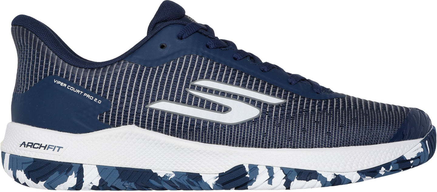 246109-NVY Skechers Men’s Viper Court Pro 2.0 Pickleball Shoes (Navy)