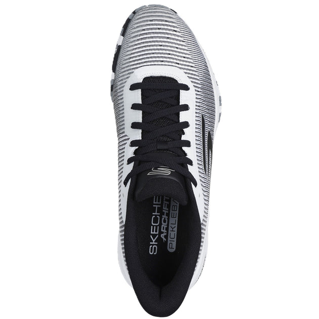 246069-WBK Skechers Men’s Viper Court Pro 2.0 Pickleball Shoes (White/Black)