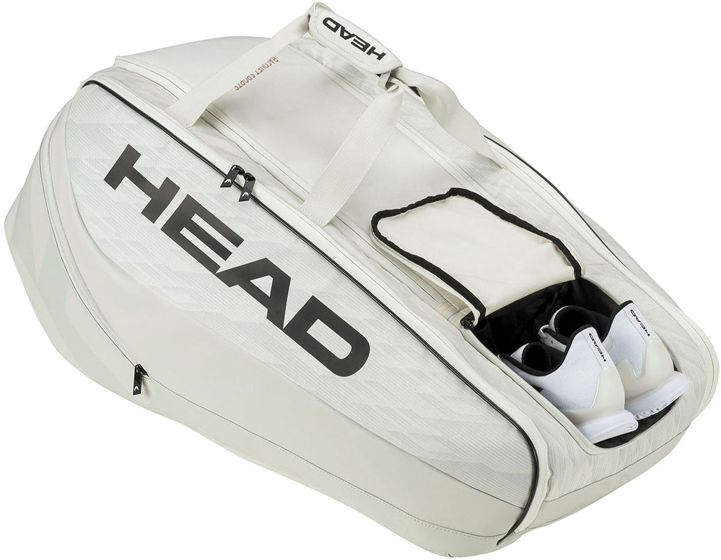 260023-YUBK Head Pro X 12R XL Tennis Bag (Corduroy White/Black)