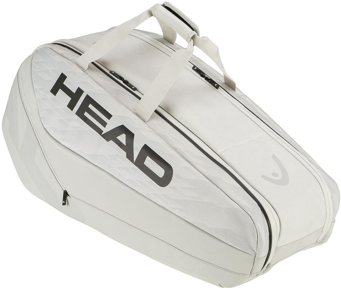 260043-YUBK Head Pro X 6R Tennis Bag (Corduroy White/Black)