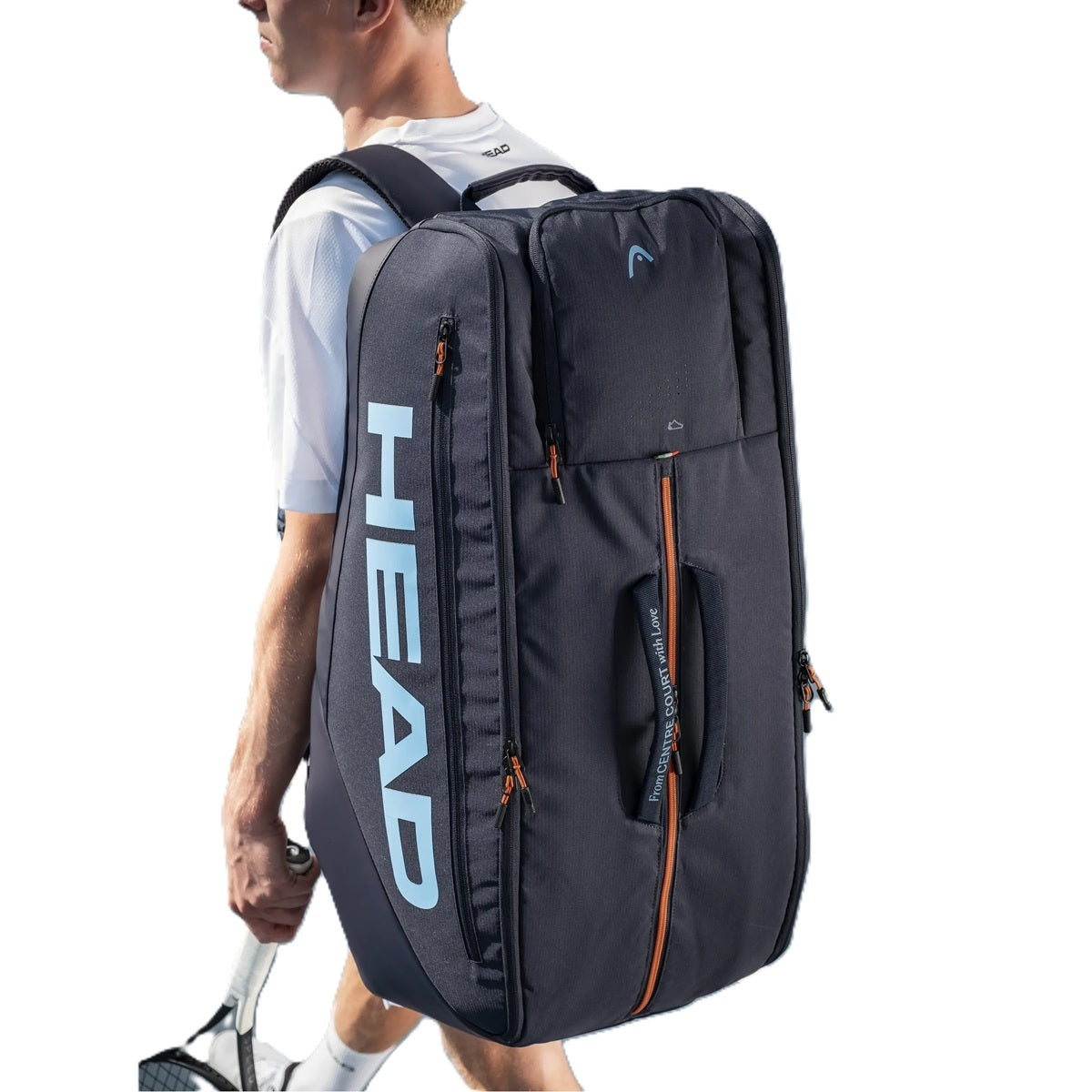 Head Pro 12R Tennis Racquet Bag XL (Navy)