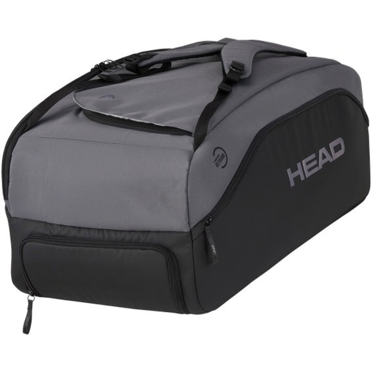 ハラケン Head Pro X Tennis Racquet Duffel Bag L (Black/Dark Grey)