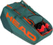 260203-DYFO Head Radical Pro 12R Tennis Bag (Dark Cyan/Fluorescent Orange)