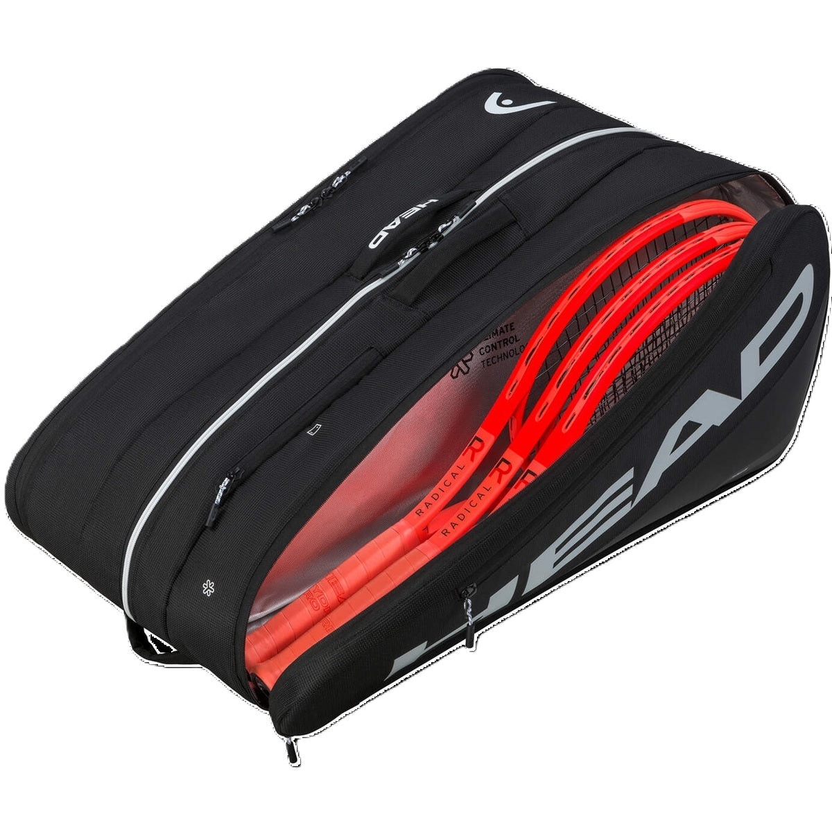 Head Tour 12R Tennis Racquet Bag XL (Black)
