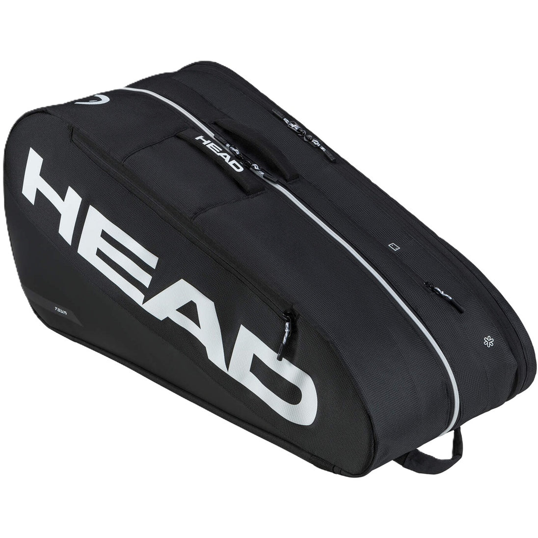 Head Tour 9R Tennis Racquet Bag L (Black)