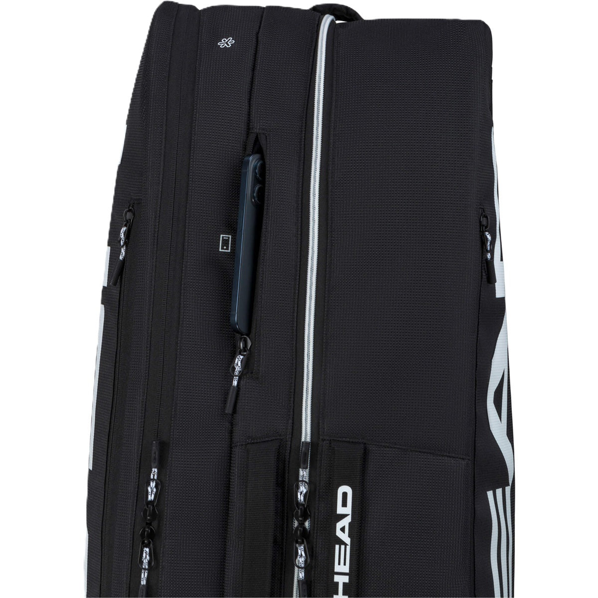 Head Tour 9R Tennis Racquet Bag L (Black)