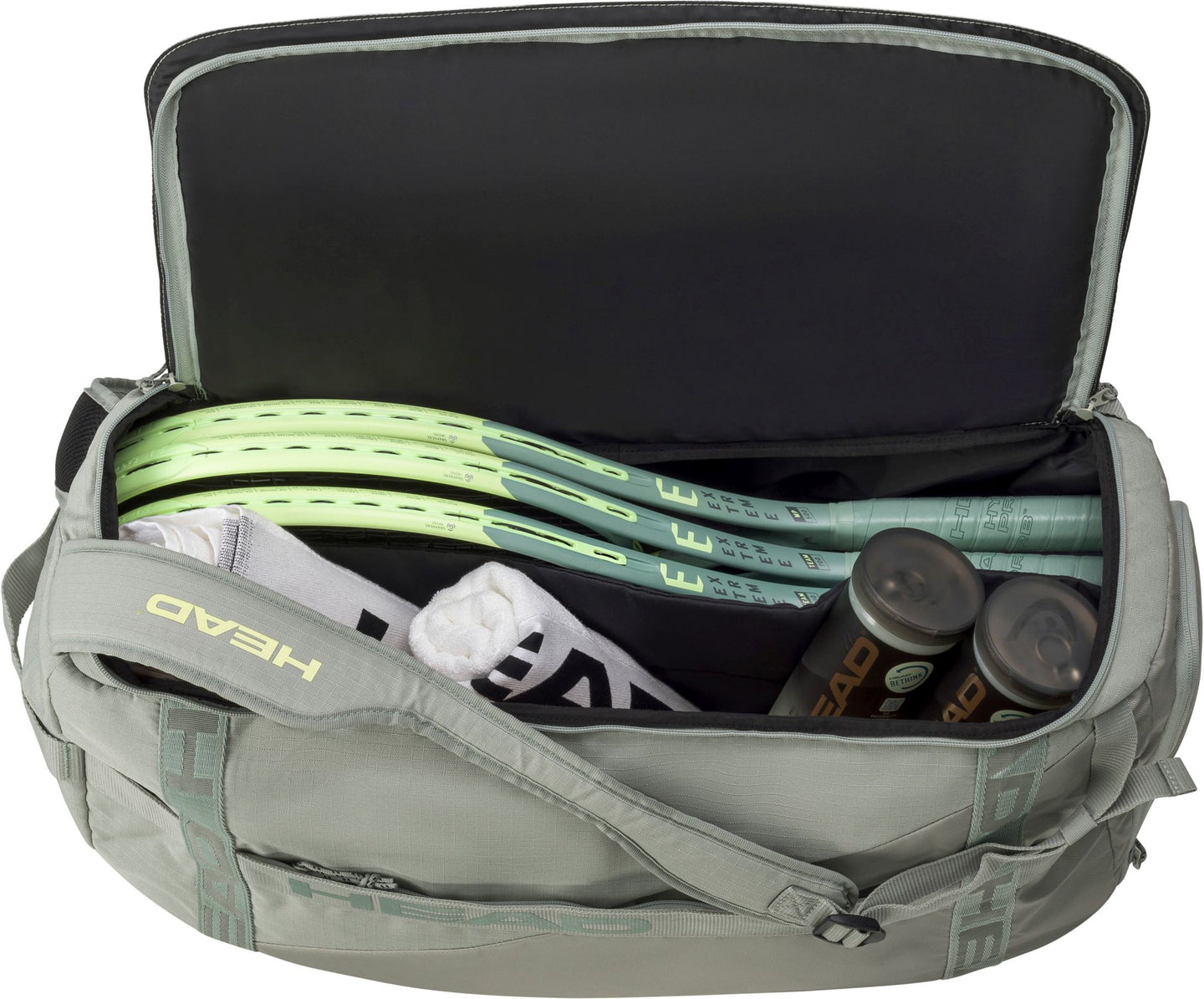 260313-LNLL Head Extreme Pro Medium Tennis Duffle Bag (Light Green/Liquid Lime)