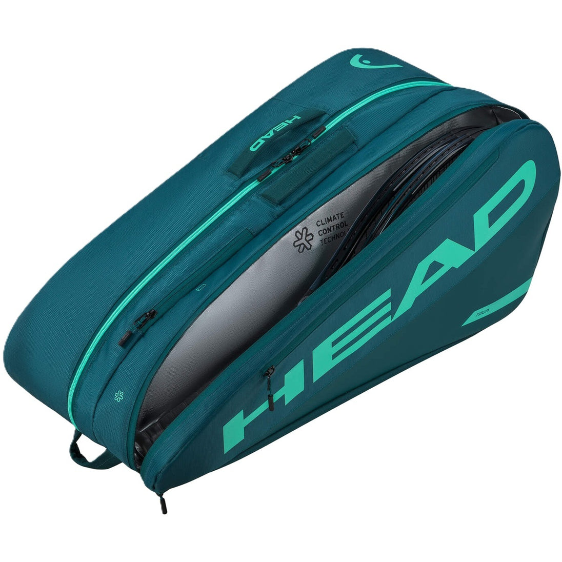 Head Tour 9R Tennis Racquet Bag L (Green)