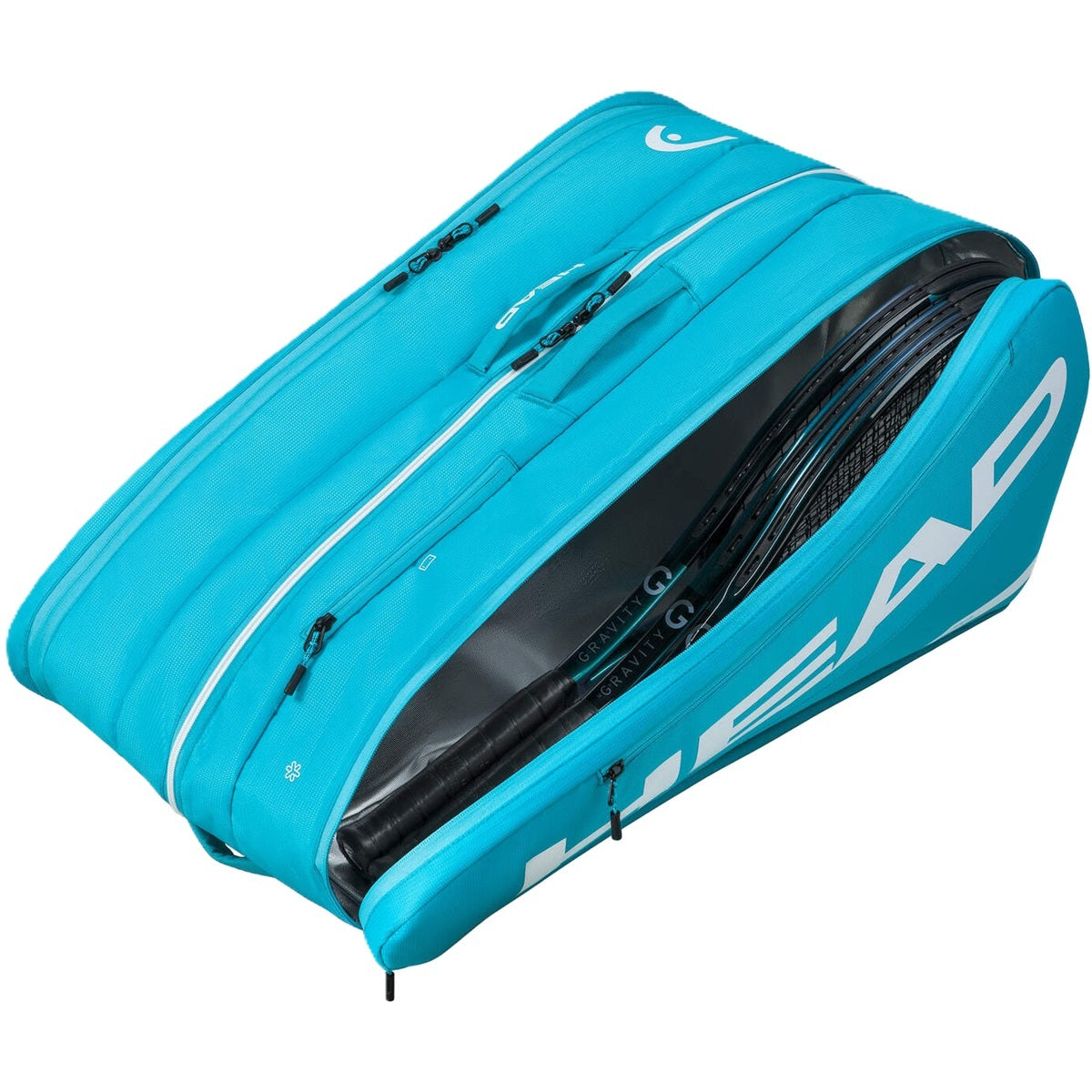 Head Tour 12R Tennis Racquet Bag XL (Blue)