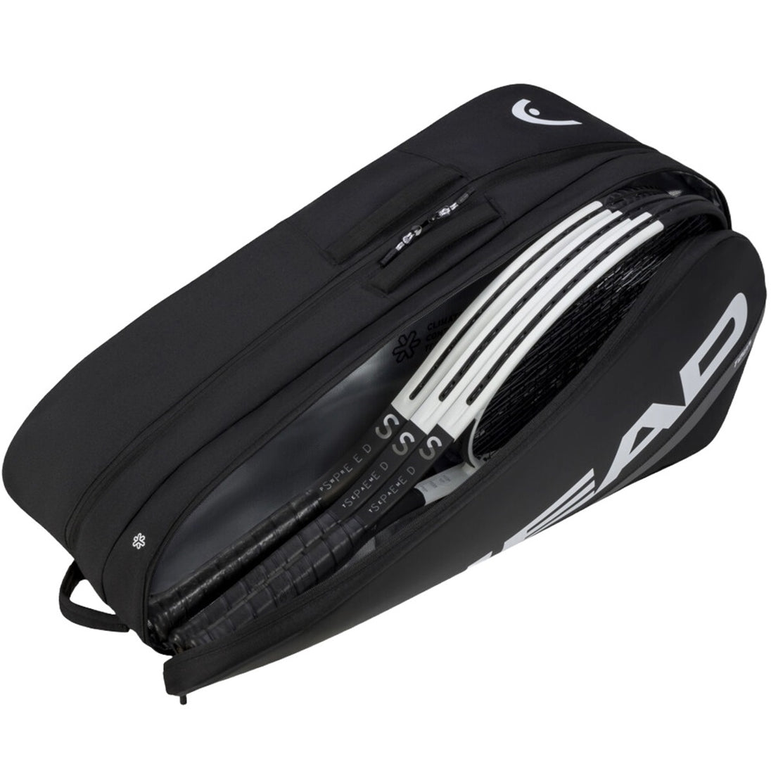 260624 Head Tour 9R Tennis Racquet Bag L (Black/White)