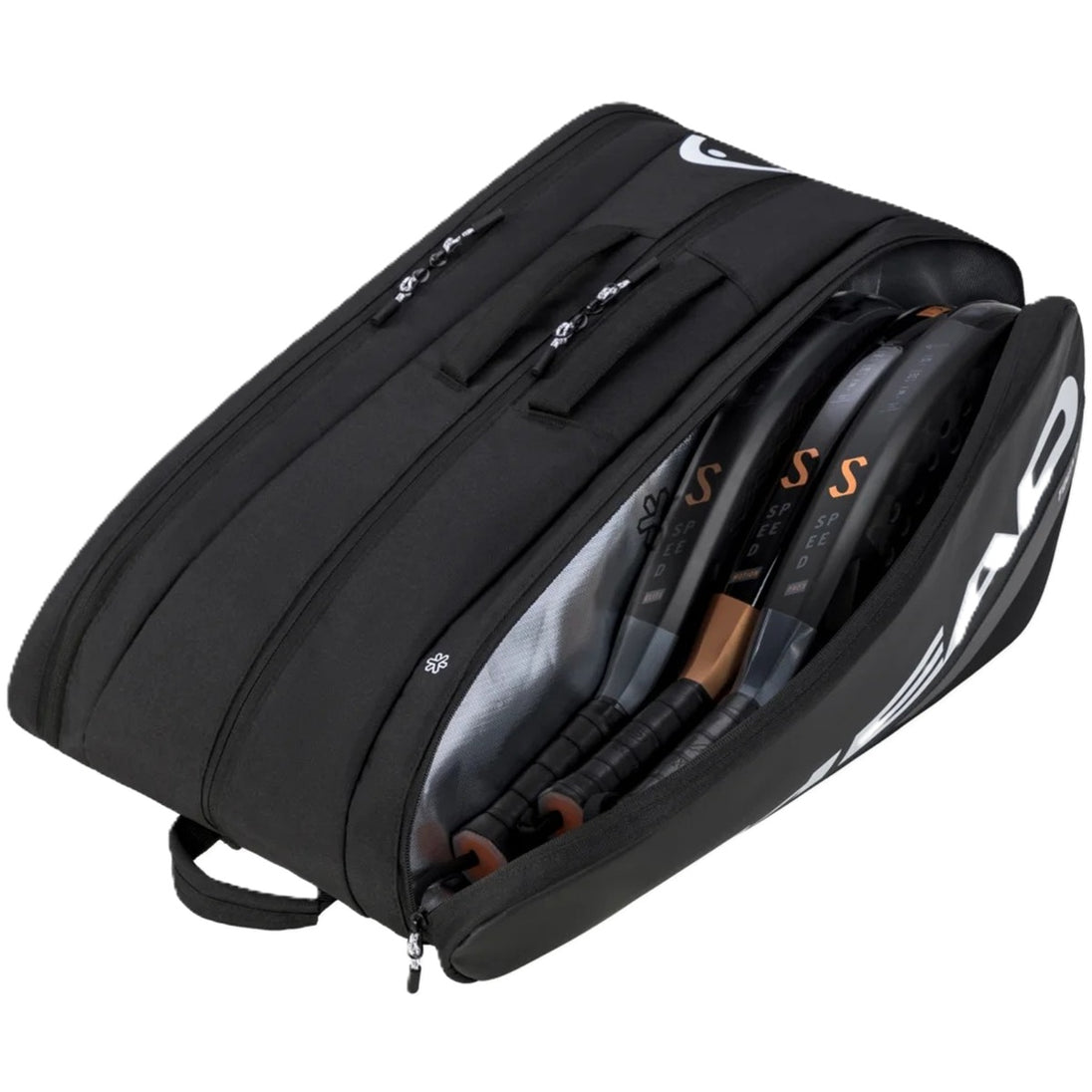 260814 Head Tour Pickleball & Padel Racket Bag L (Black/White)