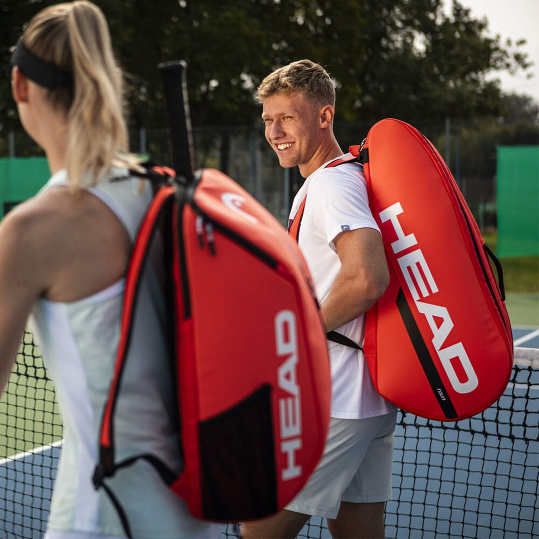 260814 Head Tour 12R Tennis Racquet Bag XL (Flou/Orange)