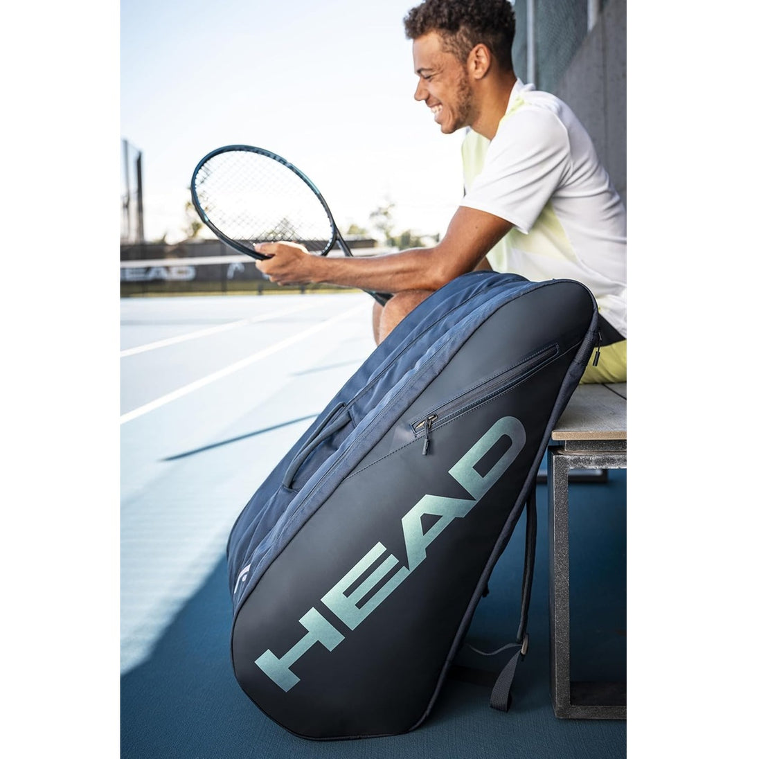 260815 Head Tour 9R Tennis Racquet Bag L (Navy)