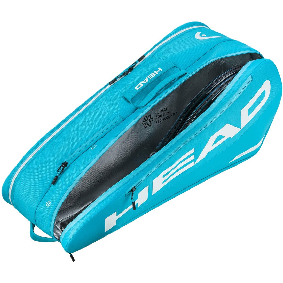 Head Tour 6R Tennis Racquet Bag M (Blue)