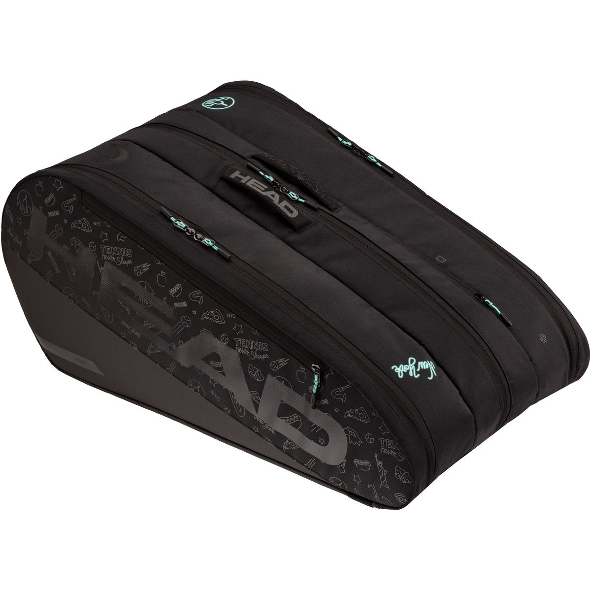 261945 Head Tour 12R Tennis Bag XL (Neon)