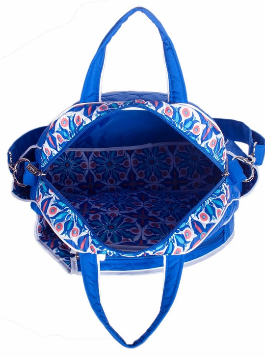 264032 Cinda B Tennis Tote (Royal Bonita)