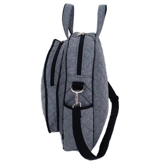 264404 Cinda B Tennis Tote (Heather Grey)
