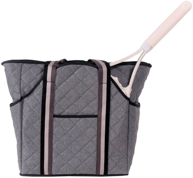 268404 Cinda B Tennis Court Bag (Heather Grey)
