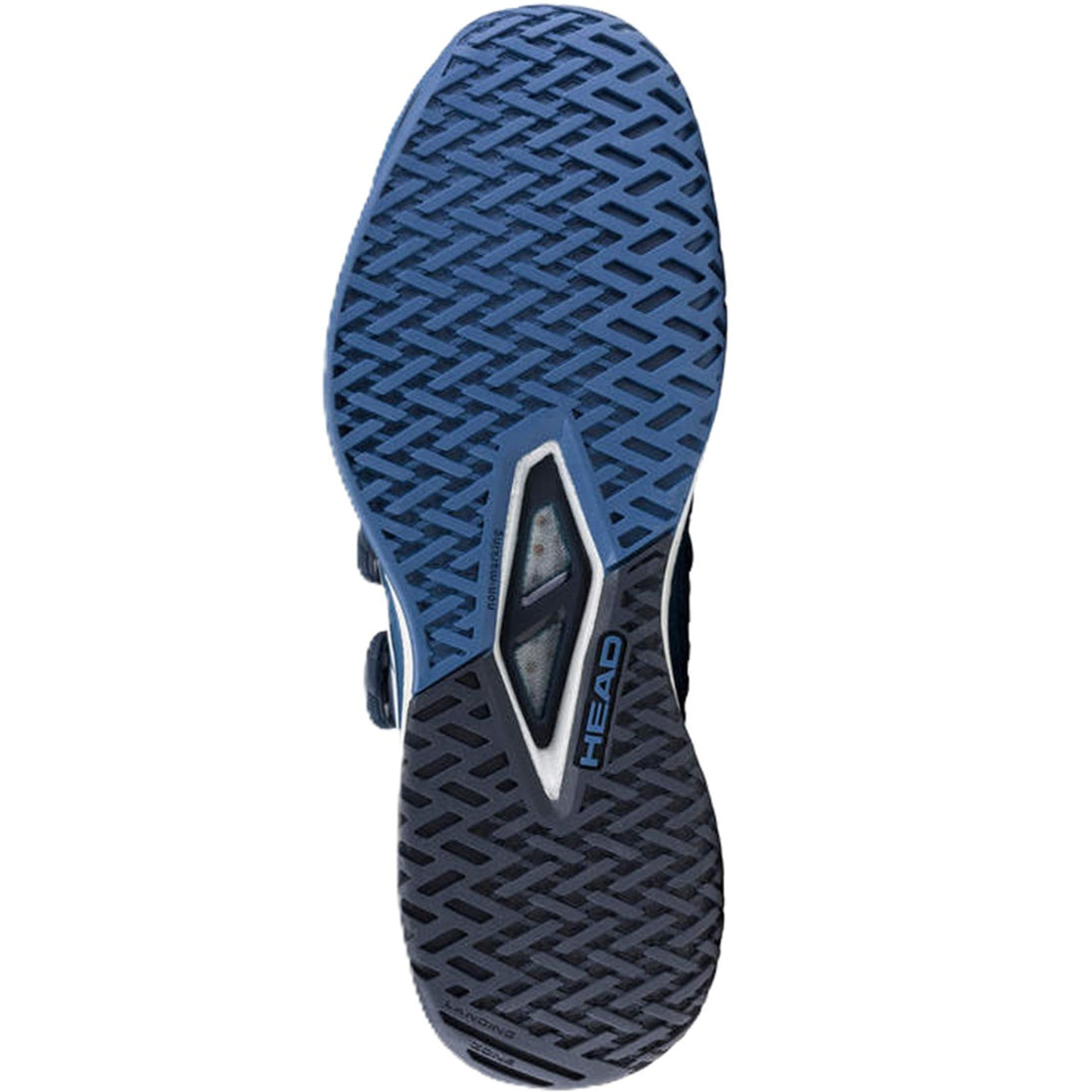 Head Men's Endure Pro BoA Tennis Shoes (Dark Blue/Navy)