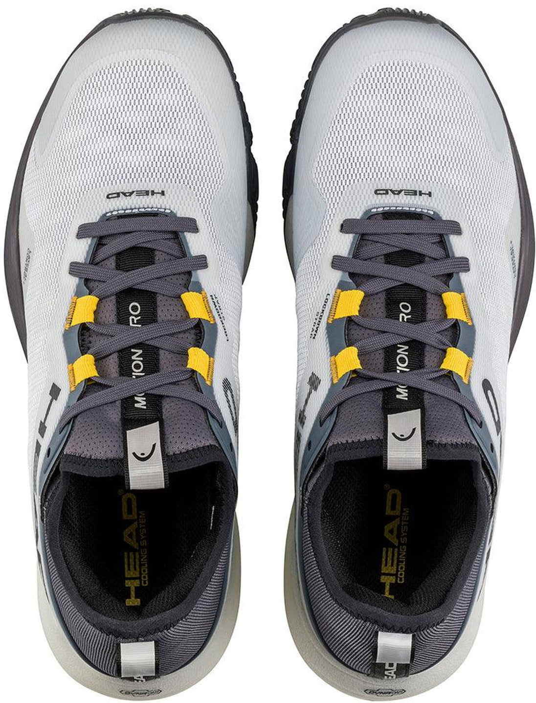 273645-WHBK Head Men's Motion Pro Padel Shoes (Black/White)