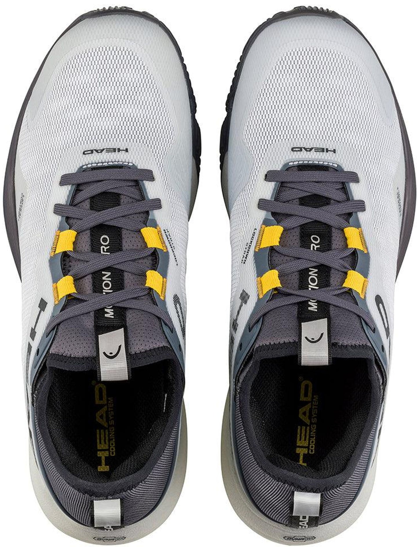273645-WHBK Head Men's Motion Pro Padel Shoes (Black/White)