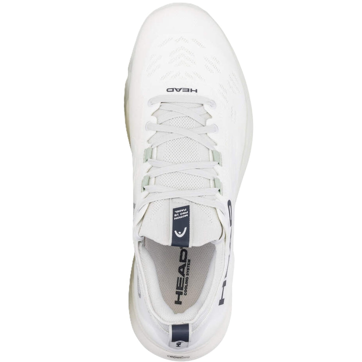 Head Men's Motion Pro 1.5 Padel Shoes (White/Blueberry)