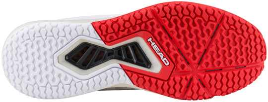 273704 Head Men's Motion Pro Pickleball Shoes (White/Red)