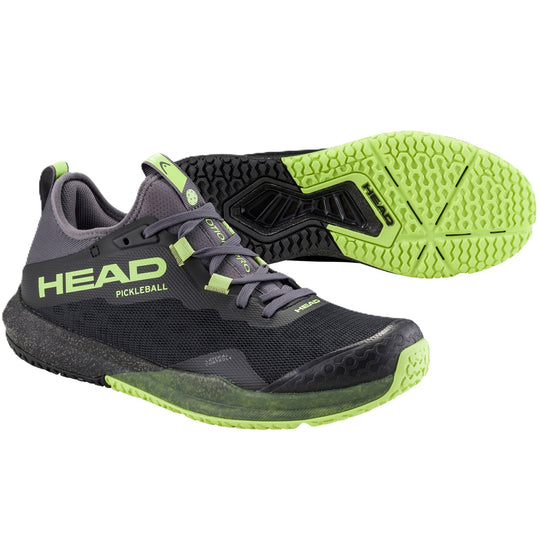 273705-BKLI Head Men's Motion Pro Pickleball Shoes (Black/Lime)