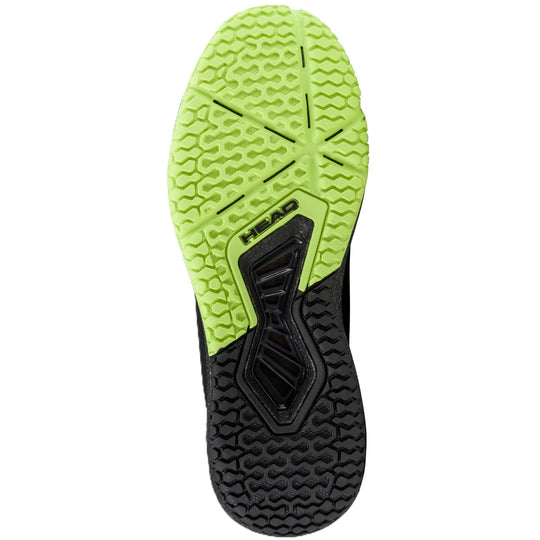 273705-BKLI Head Men's Motion Pro Pickleball Shoes (Black/Lime)