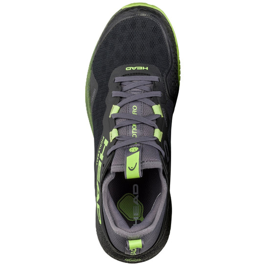 273705-BKLI Head Men's Motion Pro Pickleball Shoes (Black/Lime)