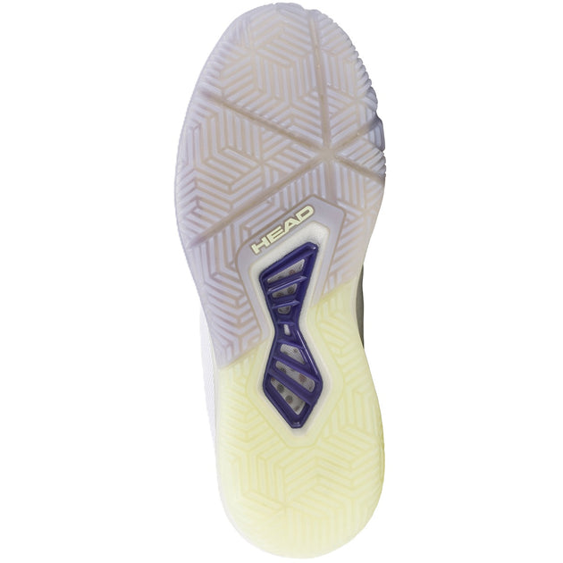 274635-WHLV Head Women's Motion Pro Padel Shoes (White/Lavender)