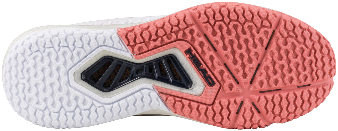 274704 Head Women's Motion Pro Pickleball Shoes (White/Blueberry)