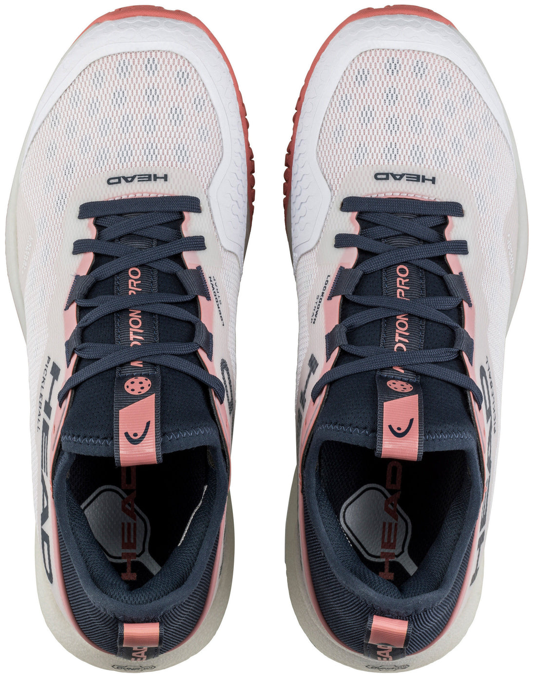 274704 Head Women's Motion Pro Pickleball Shoes (White/Blueberry)