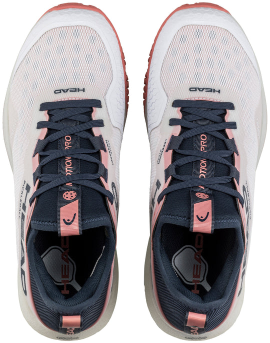 274704 Head Women's Motion Pro Pickleball Shoes (White/Blueberry)