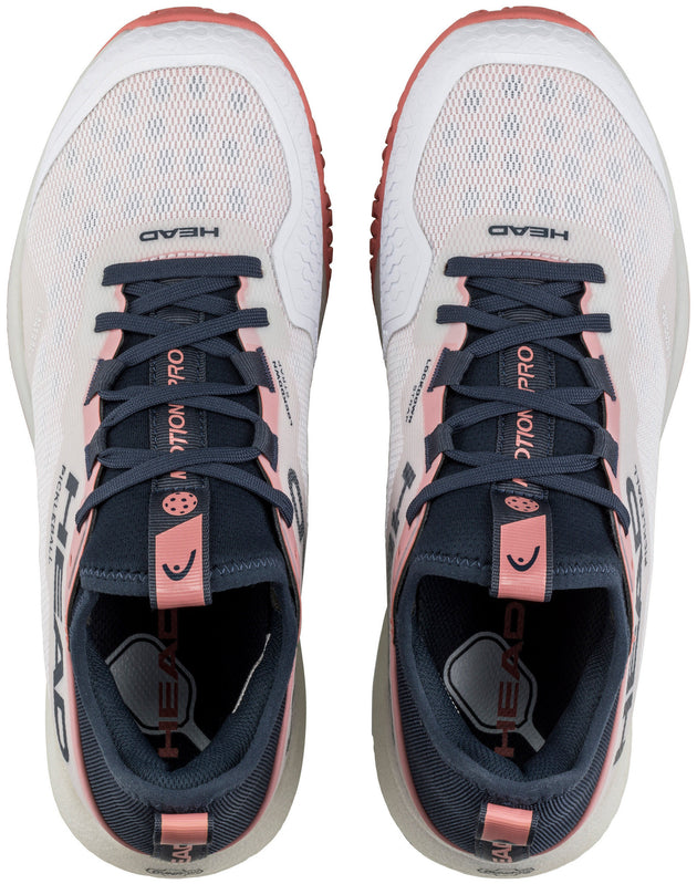 274704 Head Women's Motion Pro Pickleball Shoes (White/Blueberry)