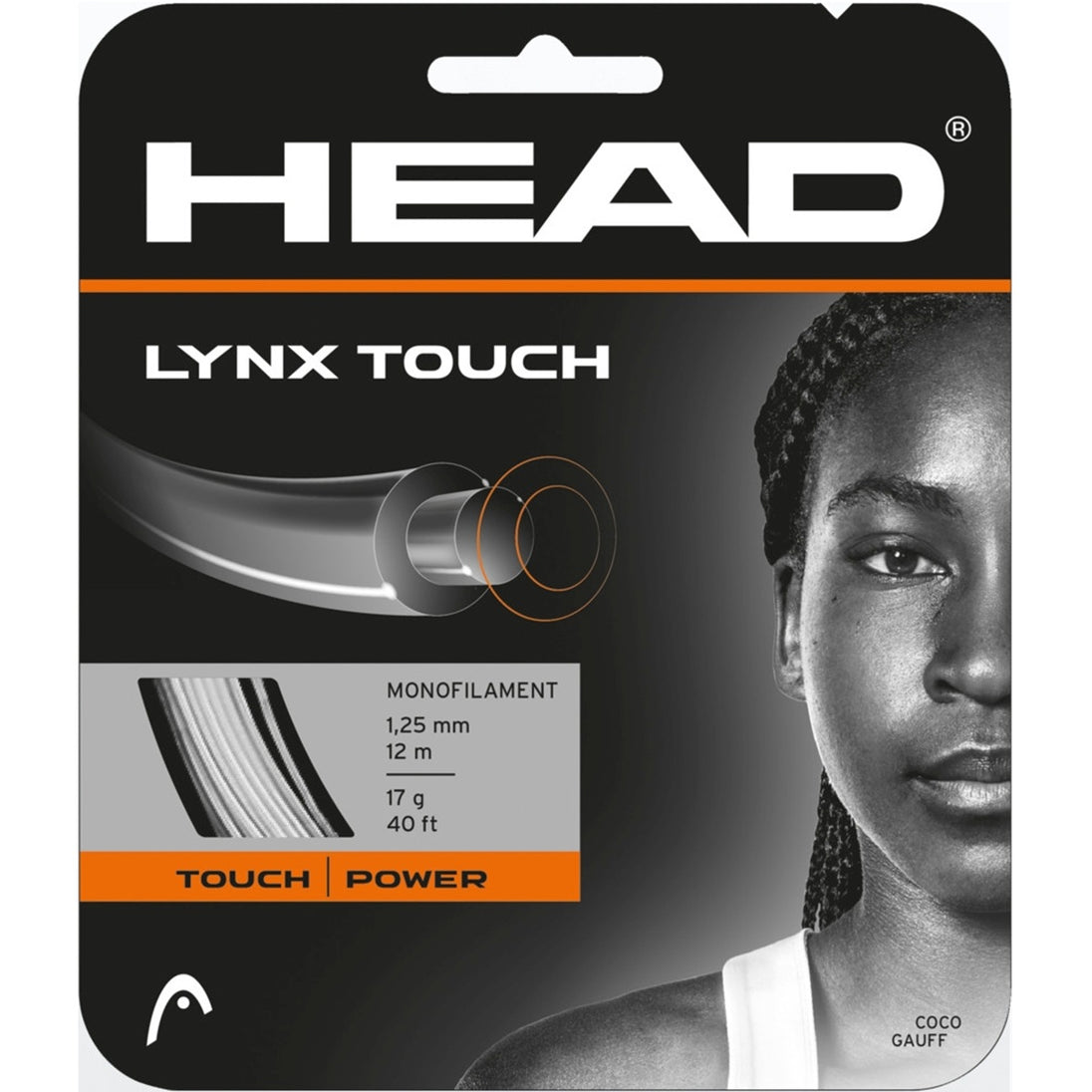 281042-17 Head Lynx Touch 17g Tennis String (Set)