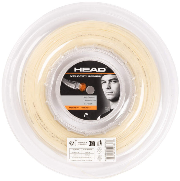 Head Velocity MLT Power 16g Tennis String (Reel)