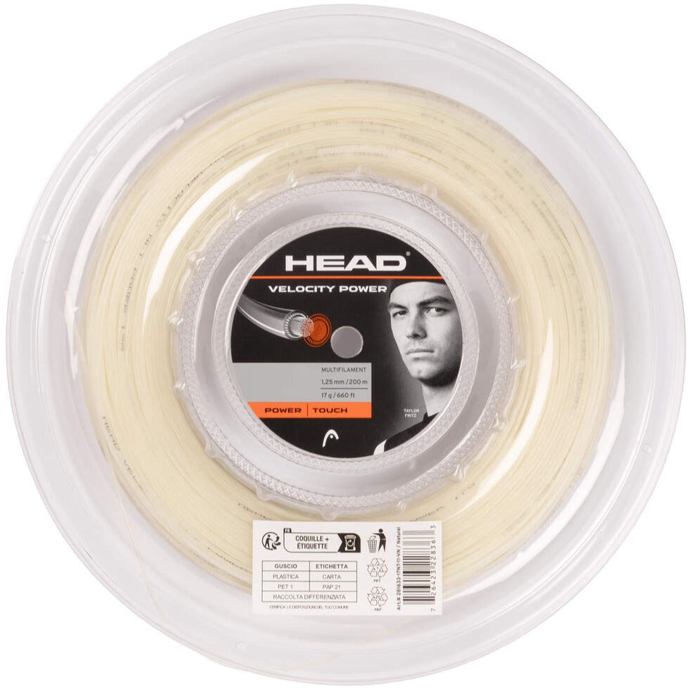281633-17g-reel Head Velocity MLT Power 17g Tennis String (Reel)