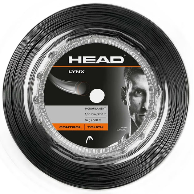 Head Lynx 16g Tennis String (Reel) - Antracite