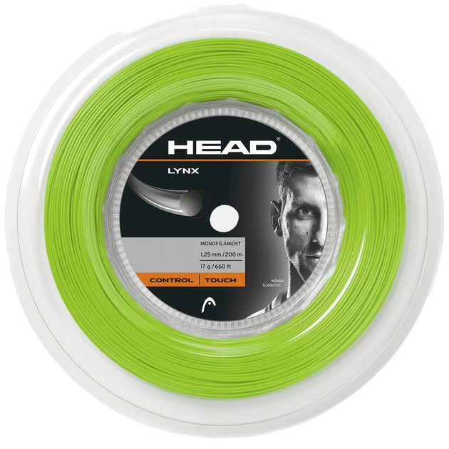Head Lynx 16g Tennis String (Reel) - Green