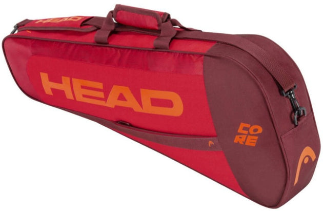 TourPro-CoreBag Head Nano Titanium Tour Pro Tennis Racquet Bundled w Core 3R Pro Tennis Racquet Bag c