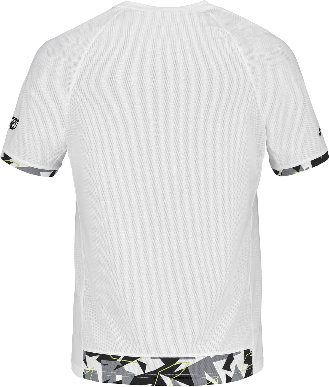 2MS23011Y-1000 Babolat Men's Aero Crew Neck Tennis Tee (White/White)
