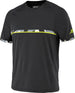 2MS23011Y-2000 Babolat Men's Aero Crew Neck Tennis Tee (Black/Black)