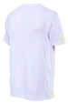 Babolat Men's Performance Crew Neck Tennis Tee (White/Dark Yellow)
