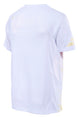 Babolat Men's Performance Crew Neck Tennis Tee (White/Dark Yellow)